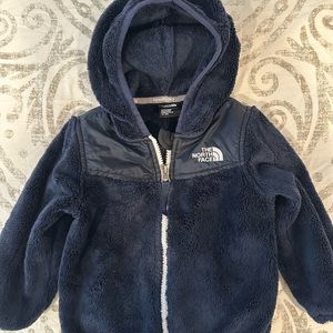 The North Face little boys full zip hooded fleece